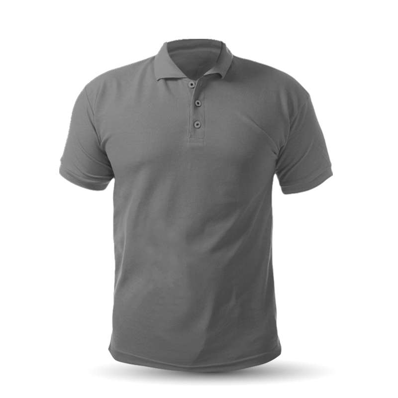 GRİ  POLO YAKA TİŞÖRT XXL